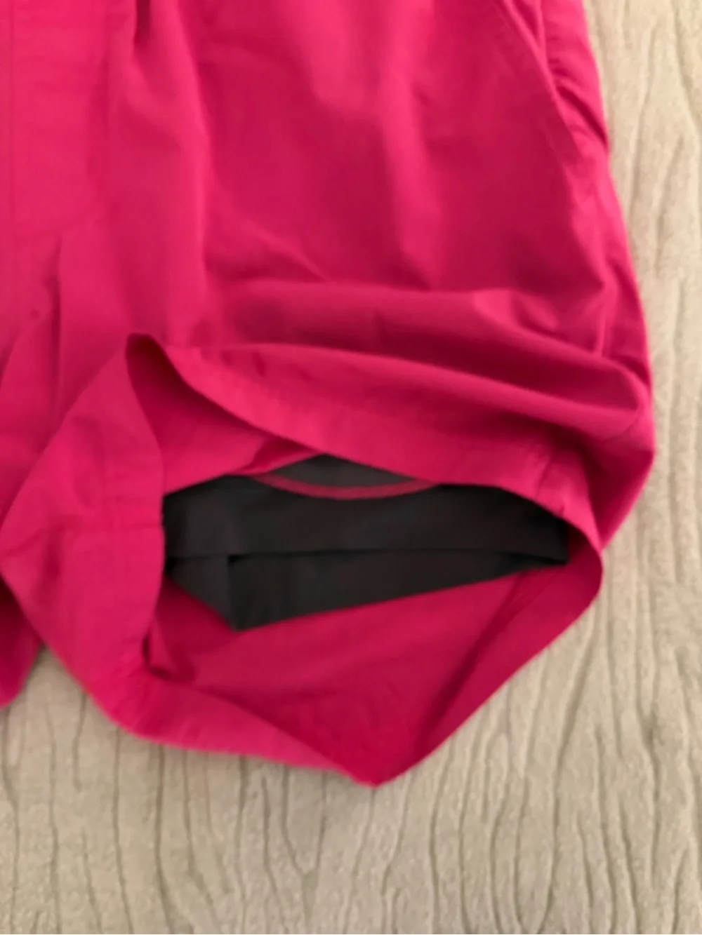 RHONE Magenta Athletic Elastic-Waist Shorts